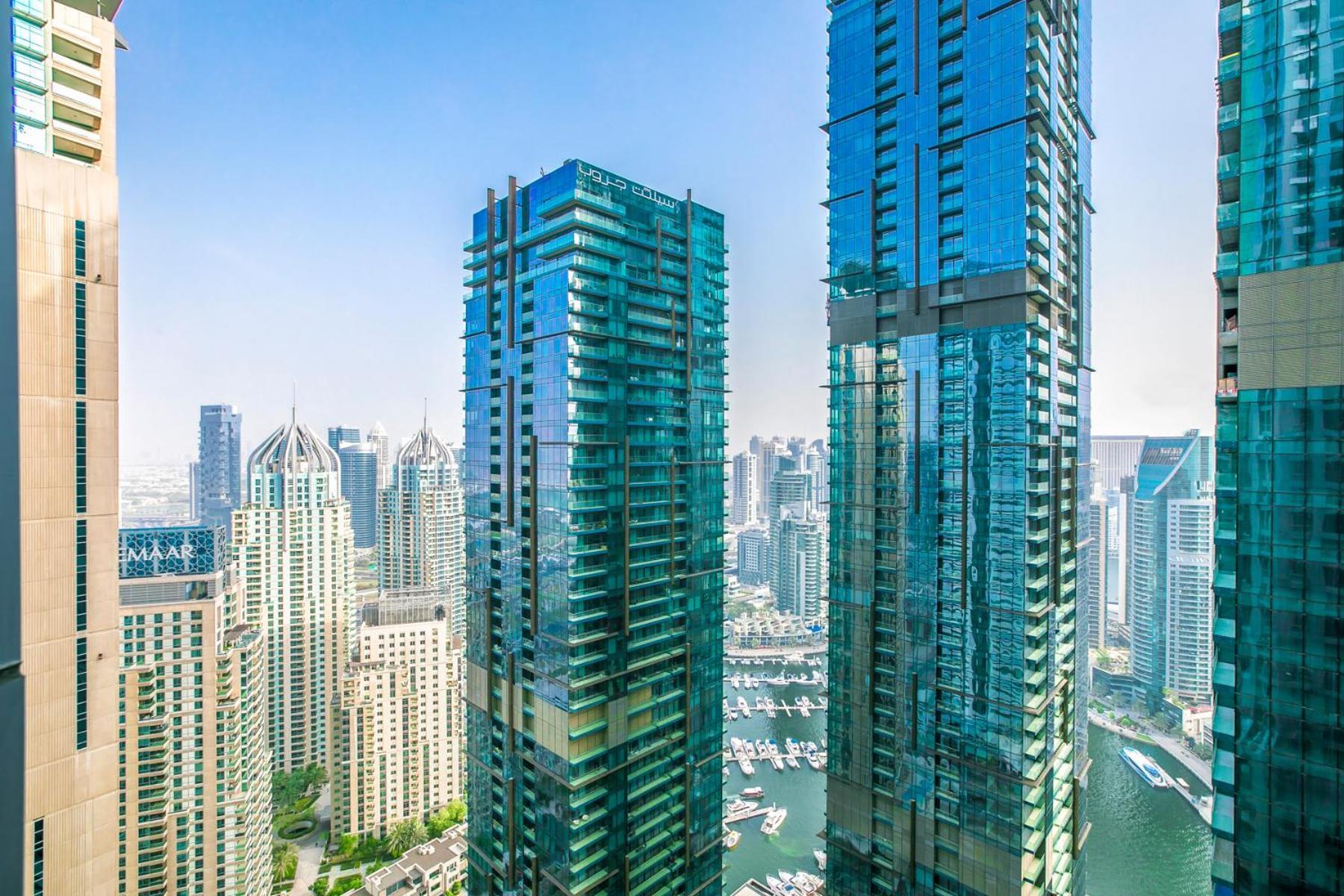 2Br High Floor Torch Tower Dubai Marina Daire Dış mekan fotoğraf